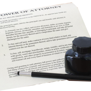 power of attorney documentation